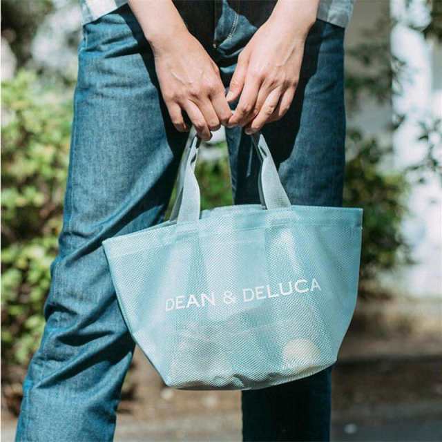 DEAN＆DELUCA ディーン＆デルーカ メッシュ トートバッグ ピンク シー ...